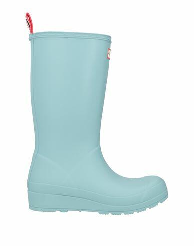 Hunter Woman Boot Sky blue Rubber Cover