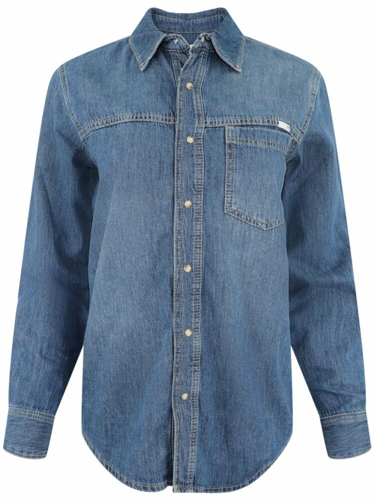 AG Jeans Dakotah button-up denim shirt - Blue Cover