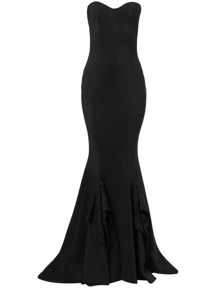 Zuhair Murad Cady fishtail maxi dress - Black Cover