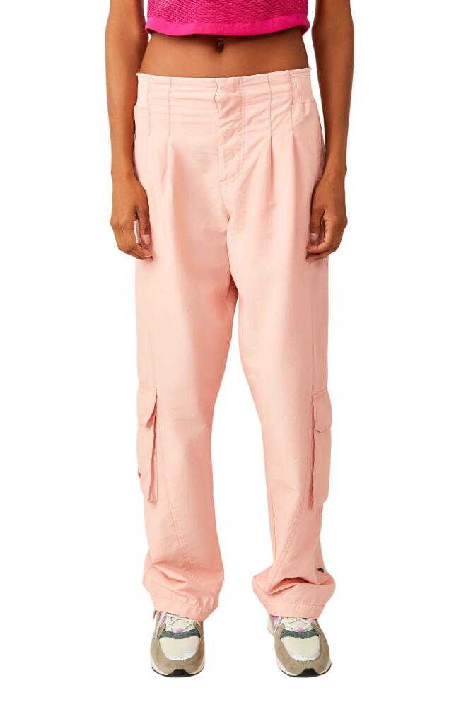 FP Movement by Free People Mesmerize Me Cargo Pants in Sunkissed Pink Cover