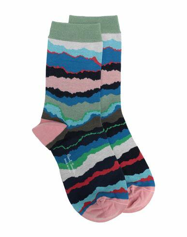 Paul Smith Woman Socks & Hosiery Light green Cotton, Polyamide, Elastane Cover