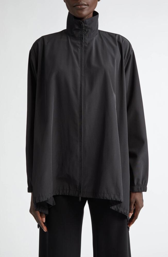 The Row Olimpia Handkerchief Hem Jacket in Black Cover