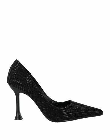 Manufacture D'essai Woman Pumps Black Textile fibers Cover