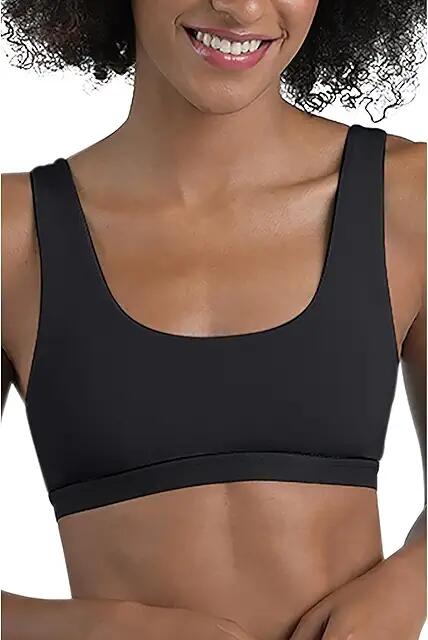 MeUndies U-Neck Bralette (Black) Women's Bra Cover