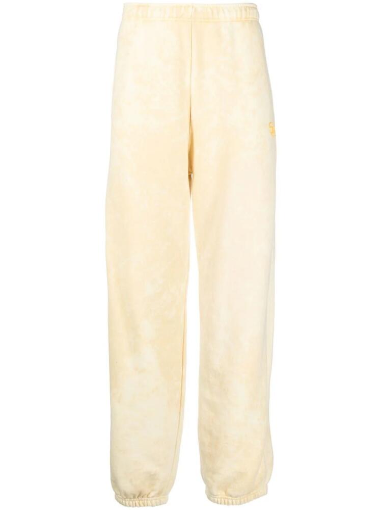 Diesel embossed logo track pants - Yellow Cover