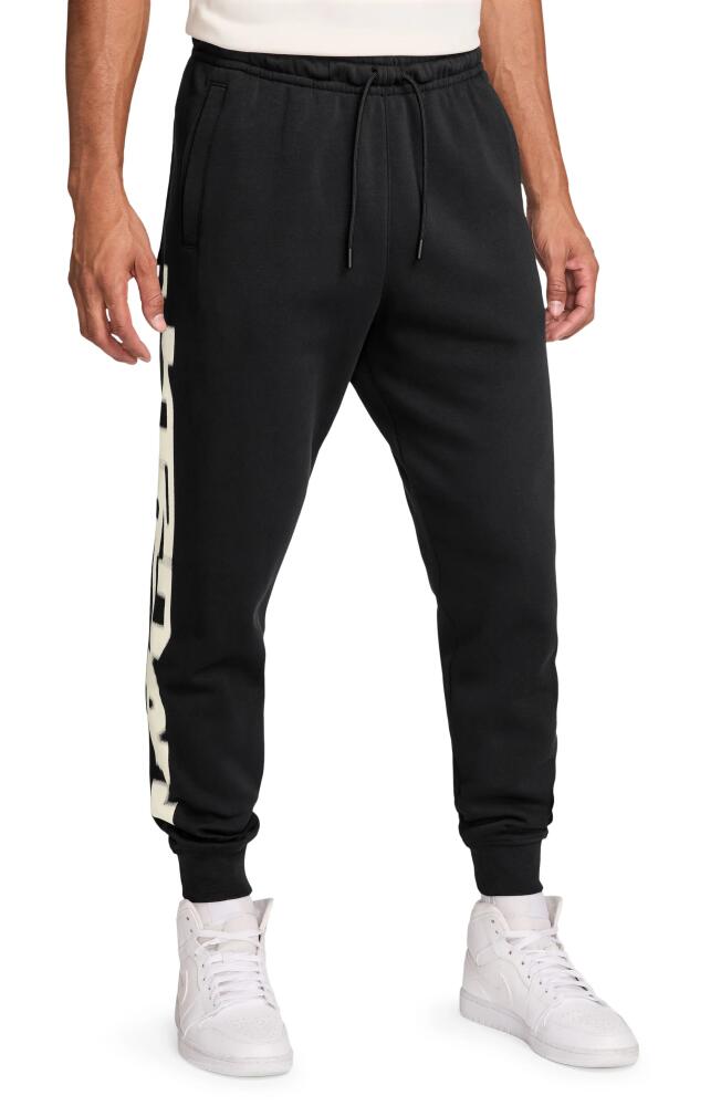 Jordan MVP Fleece Joggers in Black/Iron Grey/Iron Grey Cover