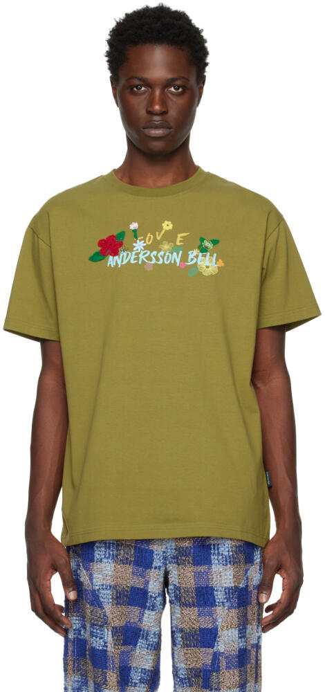 Andersson Bell SSENSE Exclusive Khaki T-Shirt Cover