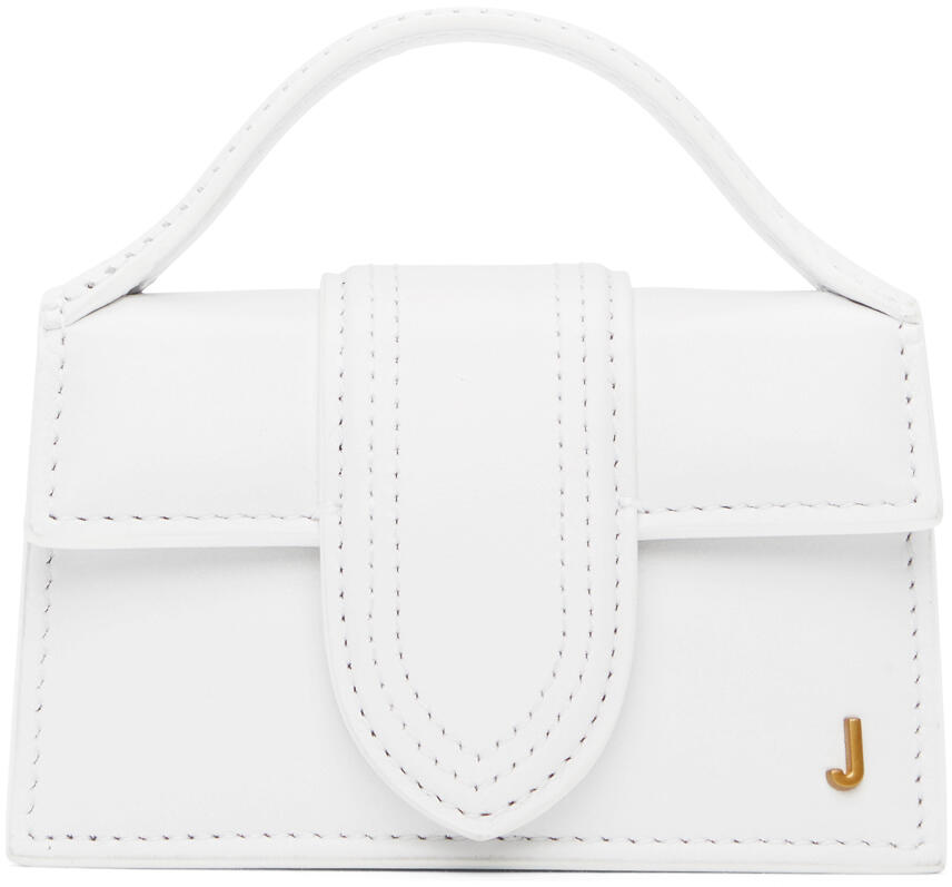 JACQUEMUS White 'Le Petit Bambino' Clutch Cover