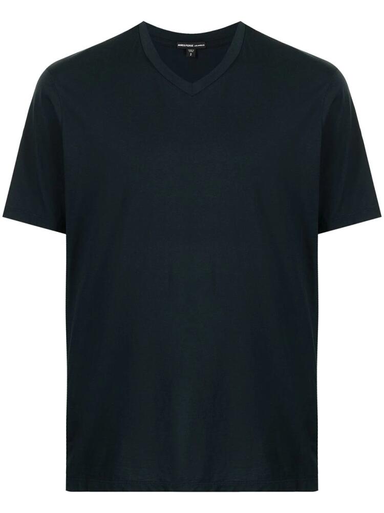 James Perse V-neck T-shirt - Blue Cover