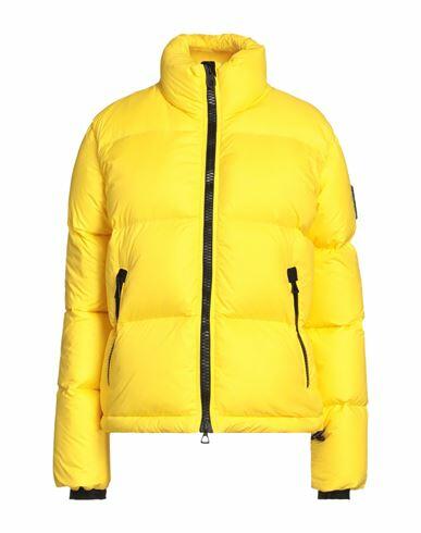 Historic Woman Puffer Yellow Nylon Cover