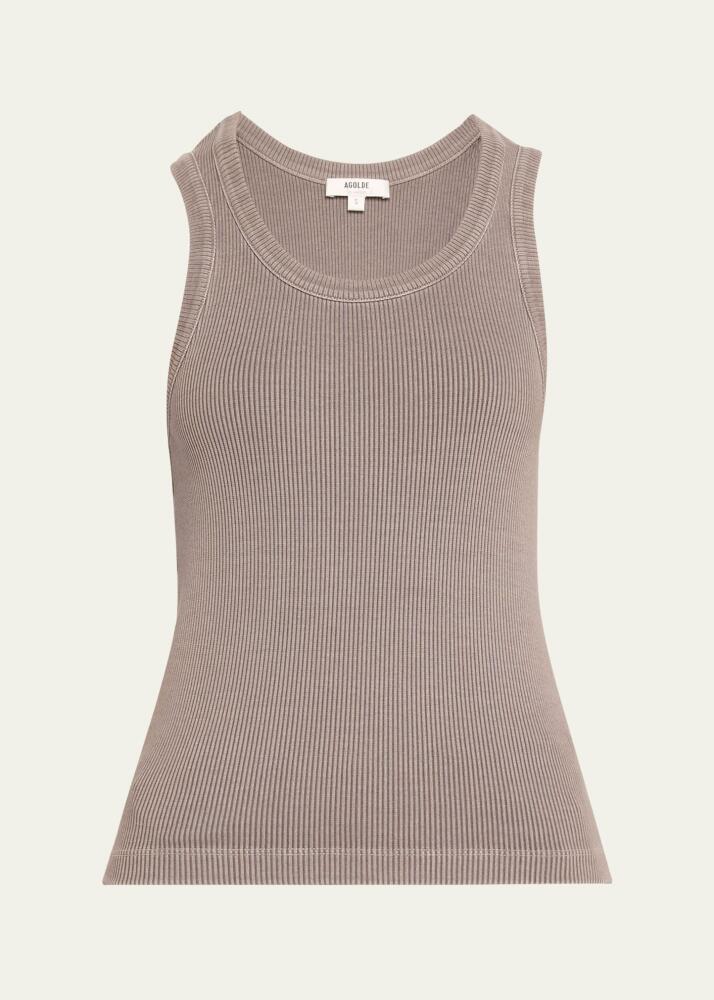 AGOLDE Poppy Scoop-Neck Tank Top Cover