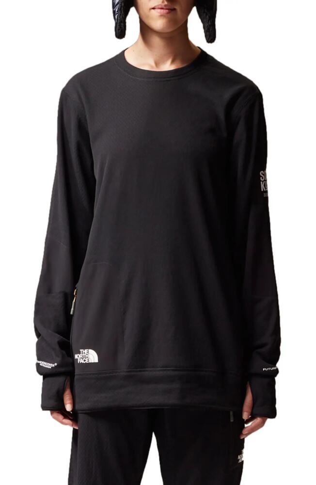 The North Face x Undercover SOUKUU Gender Inclusive FUTUREFLEECE Long Sleeve Crew in Tnf Black Cover