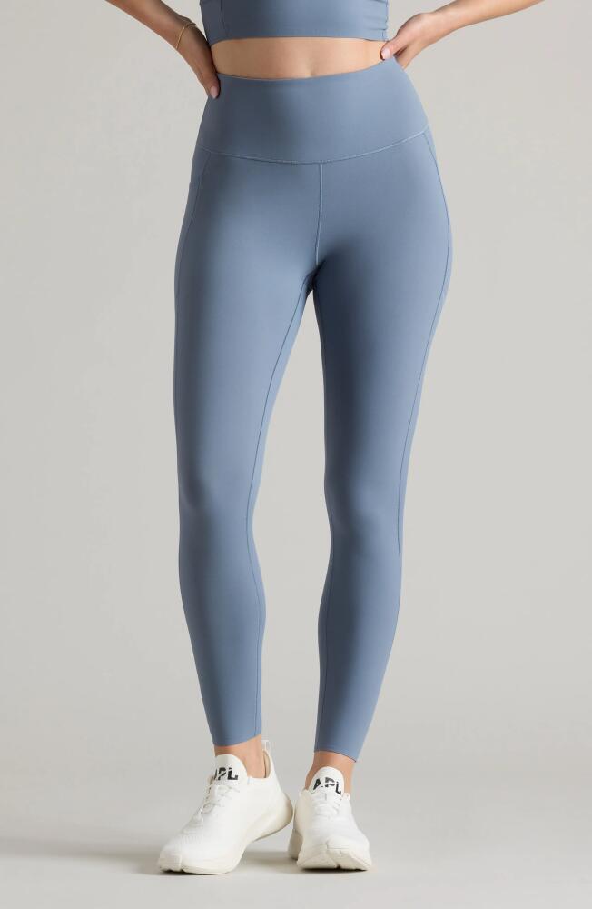 Rhone Revive Pockets 7/8 Leggings in Blue Shadow Cover