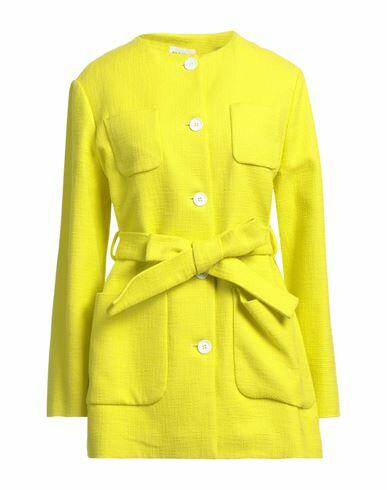 P. a.r. o.s. h. Woman Blazer Yellow Cotton Cover