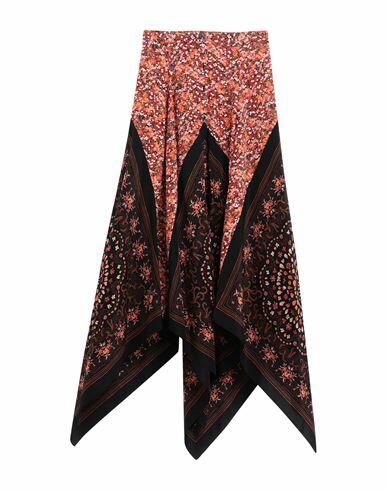 Altuzarra Woman Maxi skirt Orange Silk Cover