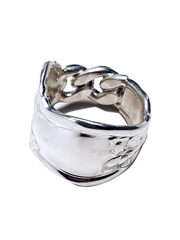 Martine Ali cable-link ring - Silver Cover