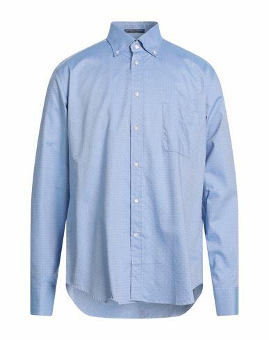 B. d.baggies Man Shirt Blue Cotton Cover