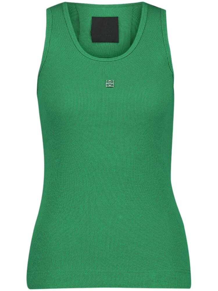 Givenchy logo-embellished tank top - Green Cover