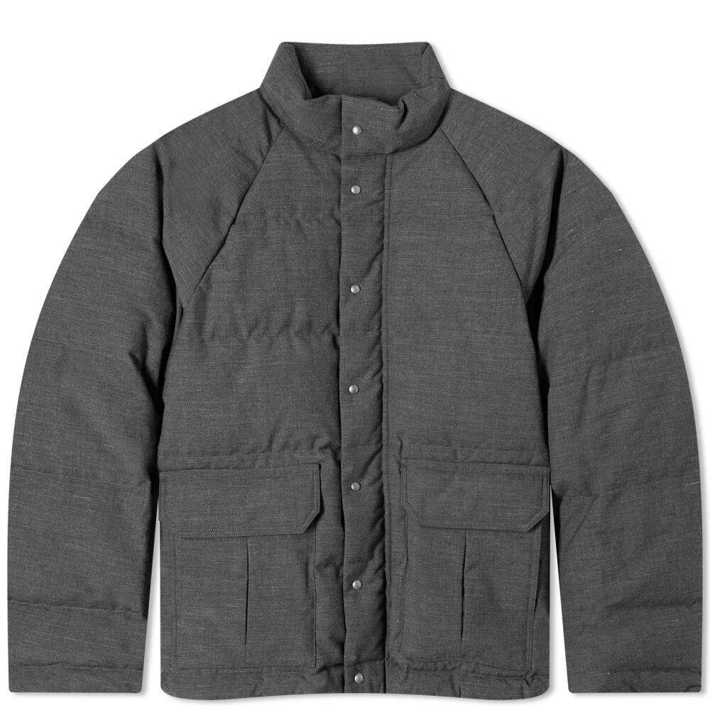 Visvim Men's Ulmer Down Jacket in Grey Cover