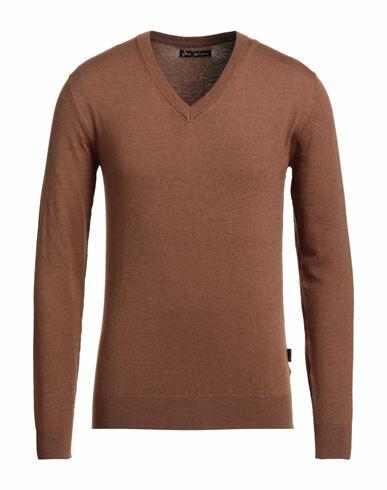 Yes Zee By Essenza Man Sweater Brown Polyamide, Acrylic, Wool, Polyester Cover