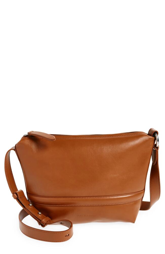 Dries Van Noten Bombe Crossbody Bag in Tan Cover