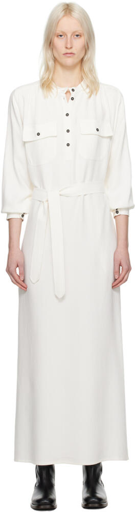 A.P.C. Off-White Marla Maxi Dress Cover