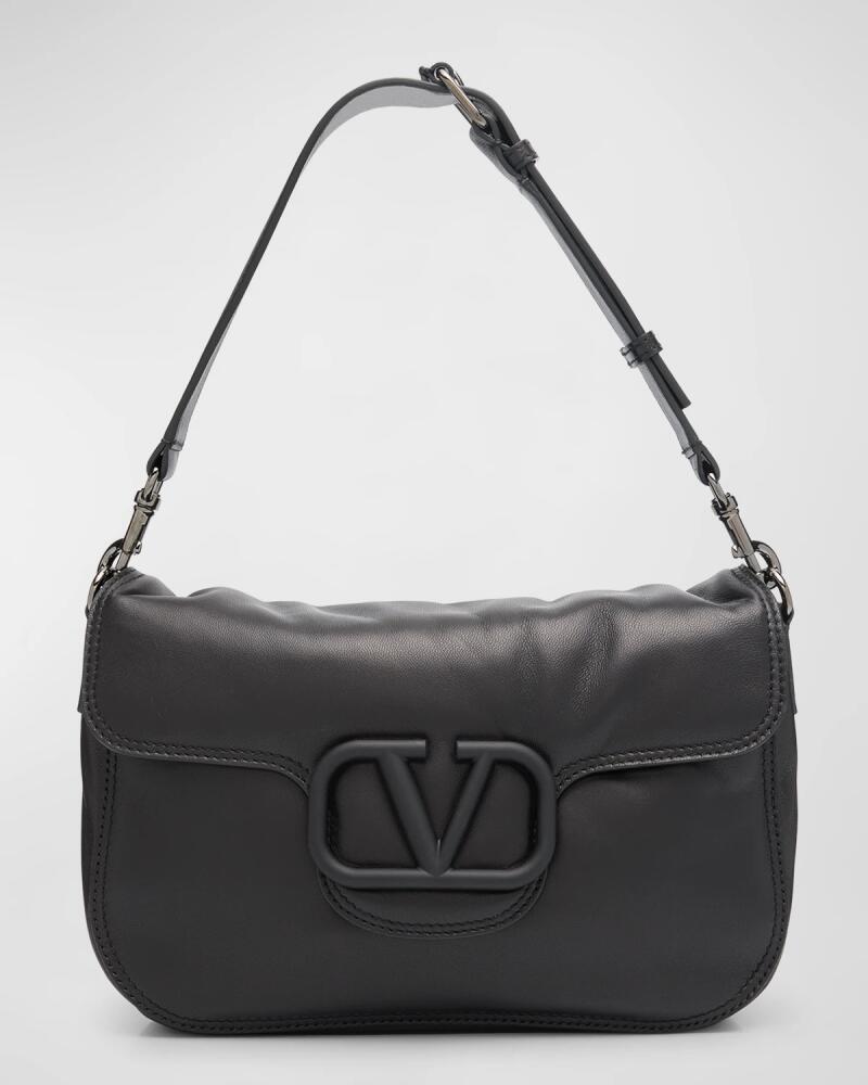 Valentino Garavani Men's All Time Noir Leather Shoulder Bag Cover