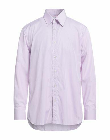 Dunhill Man Shirt Lilac Size 16 ½ Cotton Cover