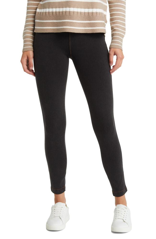 Lyssé Lyssè Toothpick Denim Leggings in Midtown Black Cover