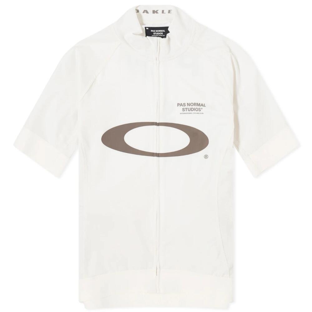 Pas Normal Studios Men's x Oakley Mechanism Jersey in Off White Cover