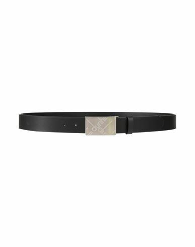 Dunhill Man Belt Black Leather Cover