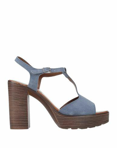 Carlo Pazolini Woman Mules & Clogs Slate blue Soft Leather Cover