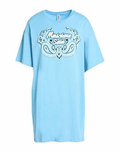 Moschino Woman Cover-up Sky blue Cotton, Elastane Cover