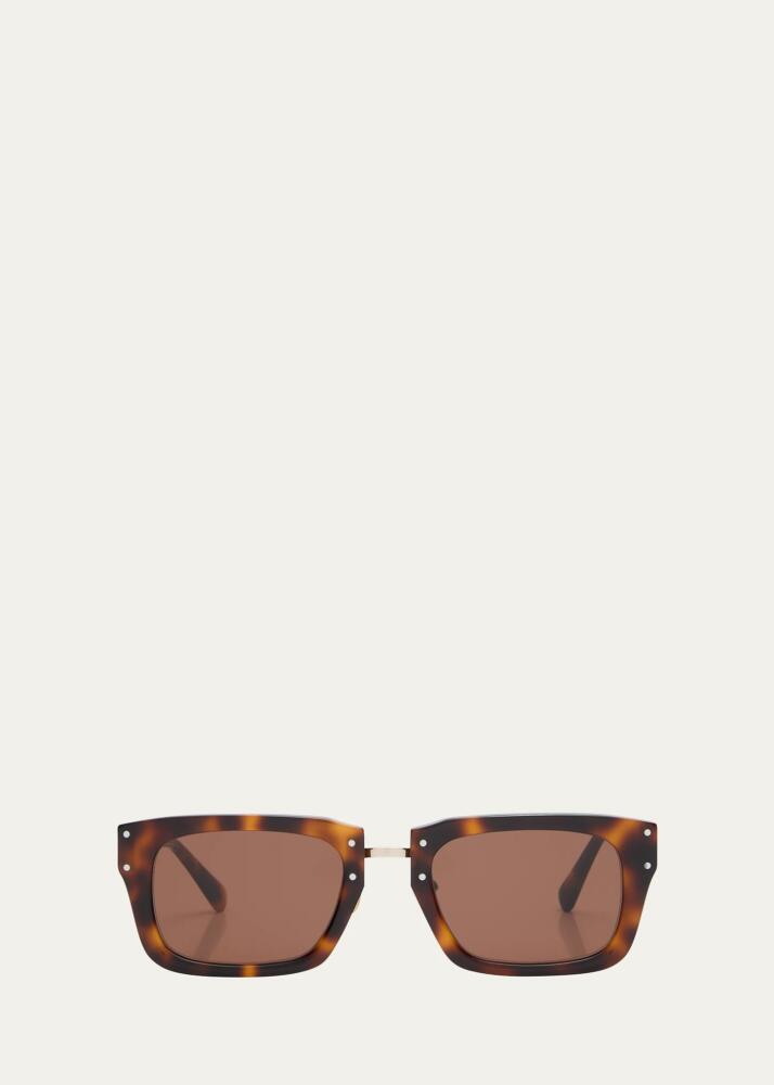 Jacquemus Les Lunettes Soli Acetate Rectangle Sunglasses Cover