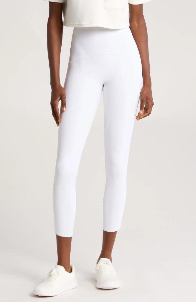 SPANX Booty Boost 7/8 Leggings with No Show Coverage in Vivid White Cover