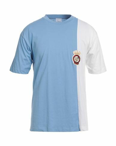 Bellwood Man T-shirt Light blue Cotton Cover