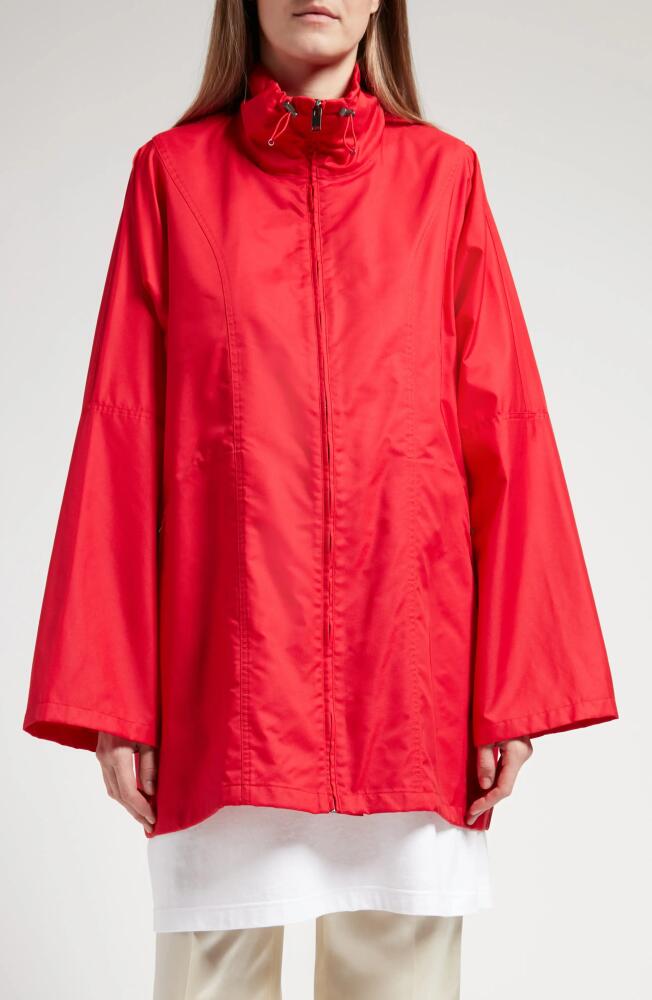 The Row Dune Oversize Windbreaker in Scarlet Cover