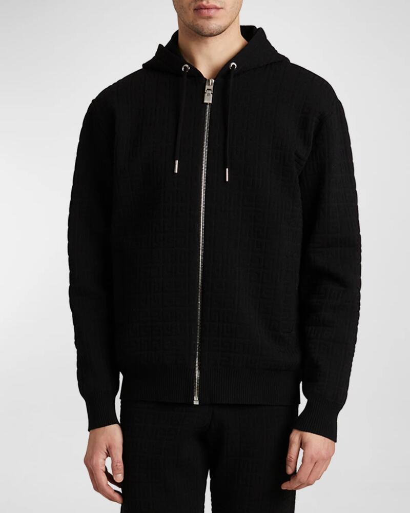 Givenchy Men's 4G Knit Zip Hoodie Cover