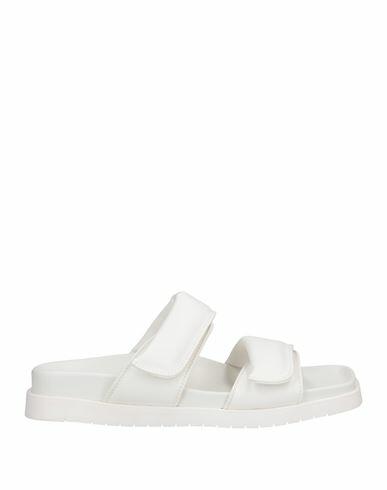 Doucal's Woman Sandals White Soft Leather Cover