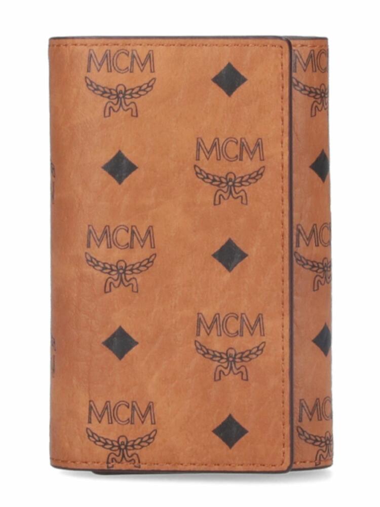 MCM leather keyring - Brown Cover