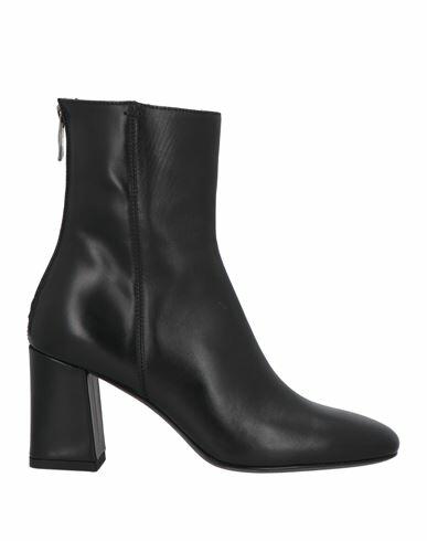 Alberto Fasciani Woman Ankle boots Black Leather Cover