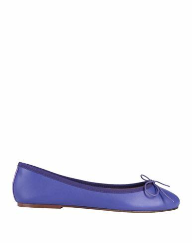 Ballerette Colonna Woman Ballet flats Purple Soft Leather Cover