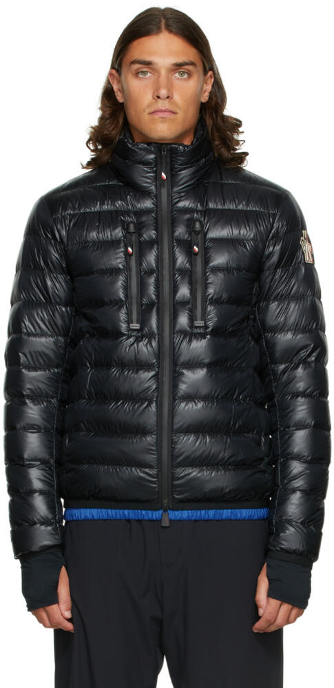 Moncler Grenoble Black Packable Down Quilted Jacket Cover