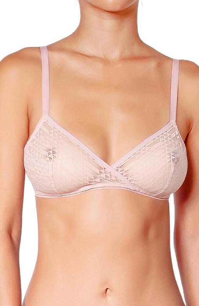 Huit Garconne Wireless Bra in Blush Cover