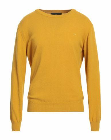 Liu ·jo Man Man Sweater Ocher Cotton, Wool, Cashmere Cover