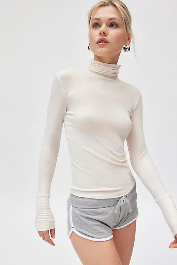 Out From Under Laurelie Layering Turtleneck Tee in Cream Cover