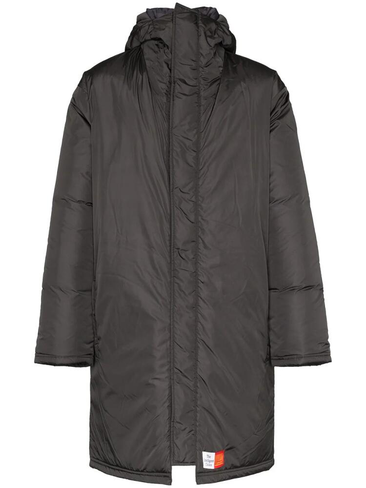 Martine Rose Wenger padded parka coat - Grey Cover