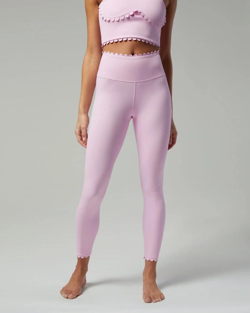 IVL Collective SCALLOP LEGGING in Peony Cover