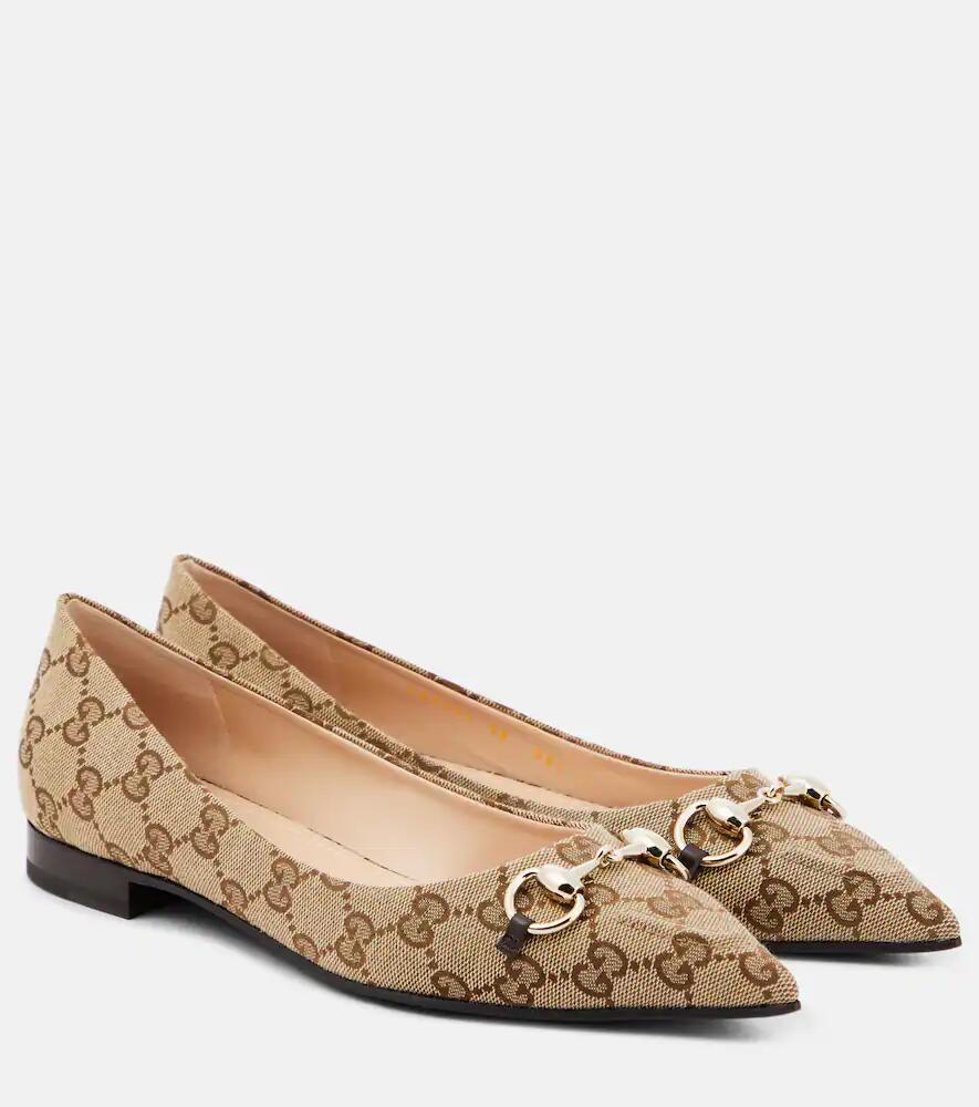 Gucci GG canvas ballet flats Cover