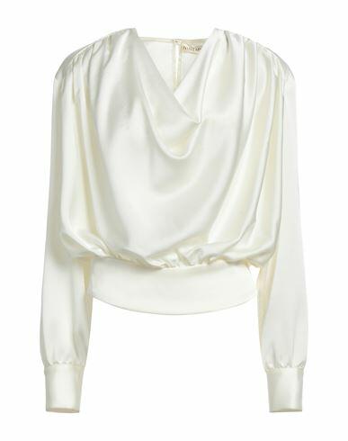 Nineminutes Woman Top Ivory Polyester, Elastane Cover